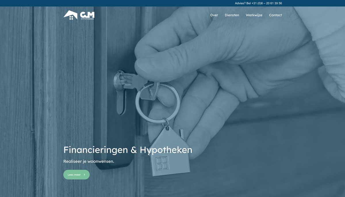 CJM Hypotheken - header