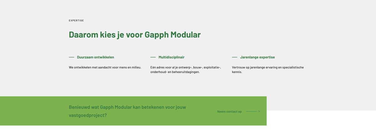 Website Gapph Modular - cta