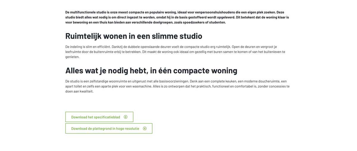 Website Gapph Modular - Woonconcept