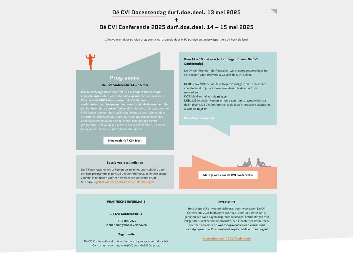 Website CVI - conferentie 2